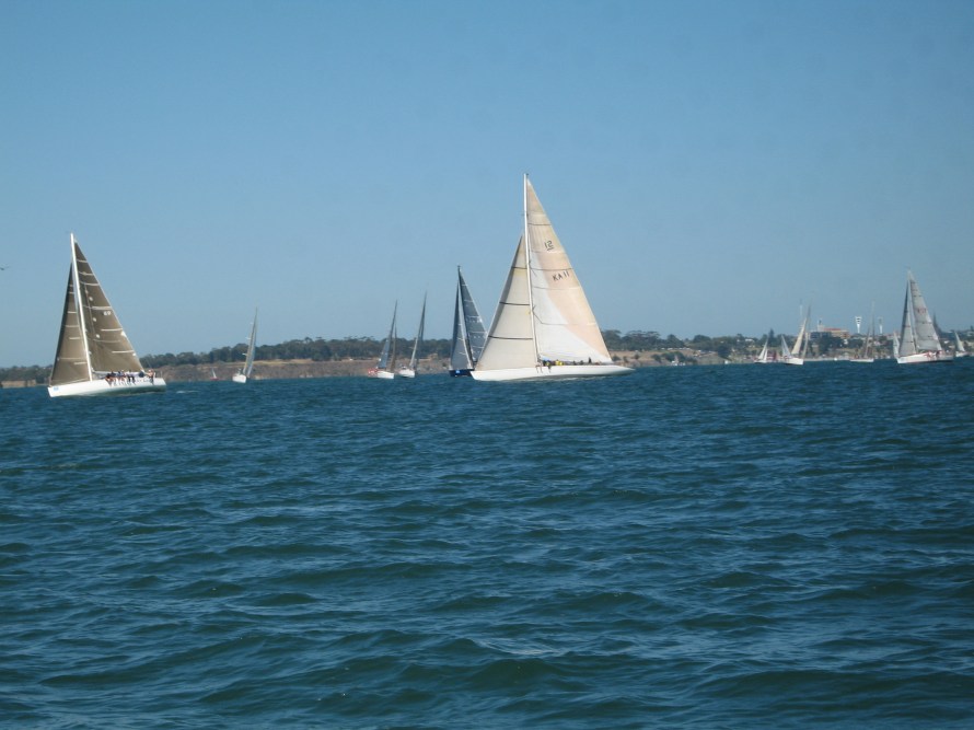 Kookaburra 12m KA11 was a sight to see in amongst everyone.